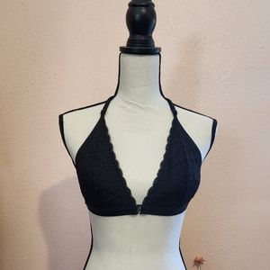 Victoria's Secret Lace Triangle Front Clasp Bralette XL